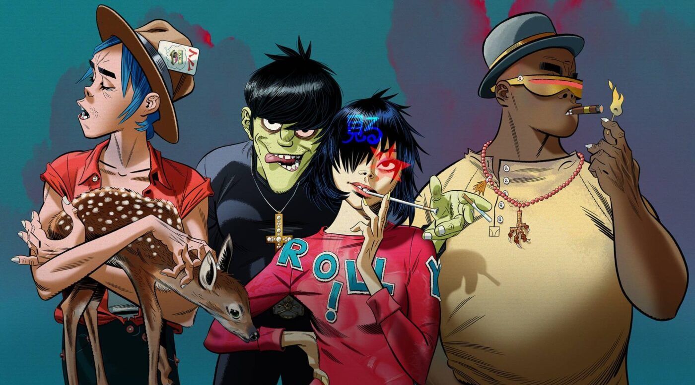 GORILLAZ anuncia listening parties de THE MOUNTAIN no Rio e em São Paulo