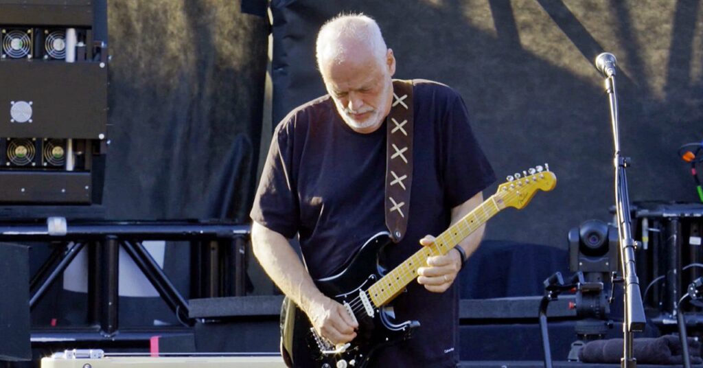 Guitarra de DAVID GILMOUR vira a mais cara da história