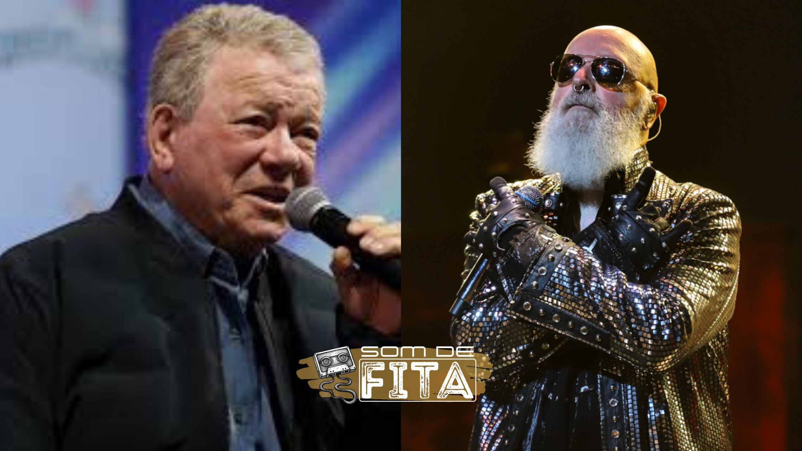 WILLIAM SHATNER REVELA PARCERIA COM ROB HALFORD EM ÁLBUM DE METAL
