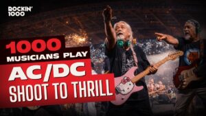 ACDC ganha versão com mil músicos em show gigante
