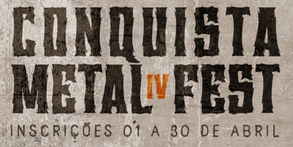 CONQUISTA METAL FEST 2026 ABRE EDITAL PARA BANDAS AUTORAIS