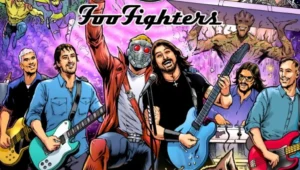 Foo Fighters ganha mural da Marvel na Austrália