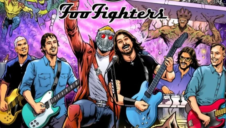 Foo Fighters ganha mural da Marvel na Austrália