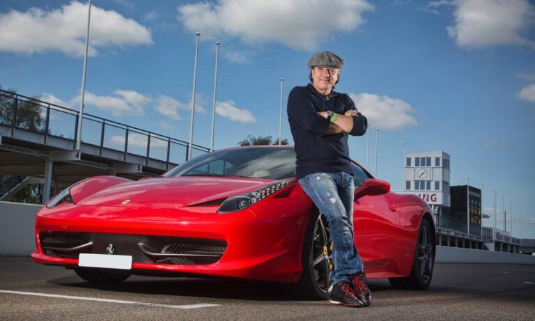 Brian Johnson revela melhor e pior carro da vida
