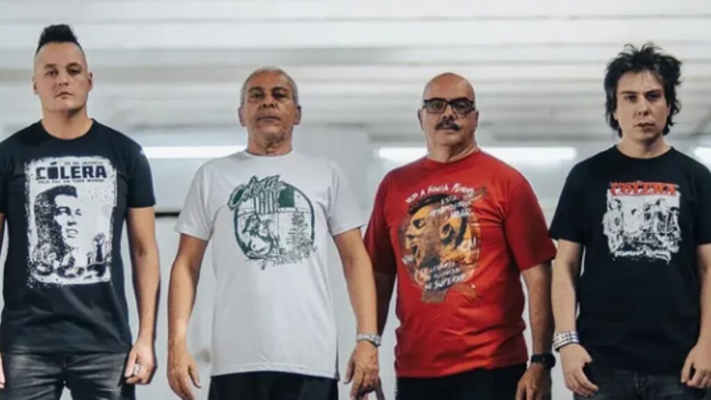 Cólera ganha edição especial em vinil no Red Star Sessions