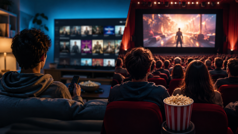 Geração Z troca streaming pelo cinema, aponta pesquisa