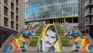 Freddie Mercury ganha mural gigante no Wembley Park