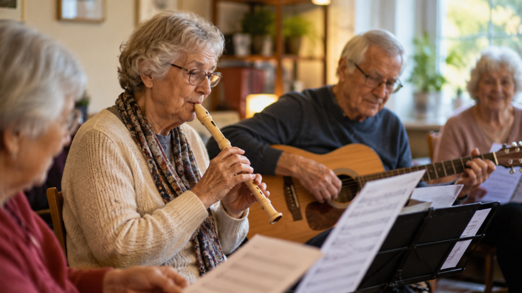 Estudo investiga efeitos da música na saúde cerebral de idosos