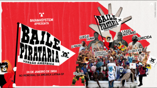 BaianaSystem apresenta o “Baile Pirataria – versão Améfrica” no Memorial da América Latina em janeiro